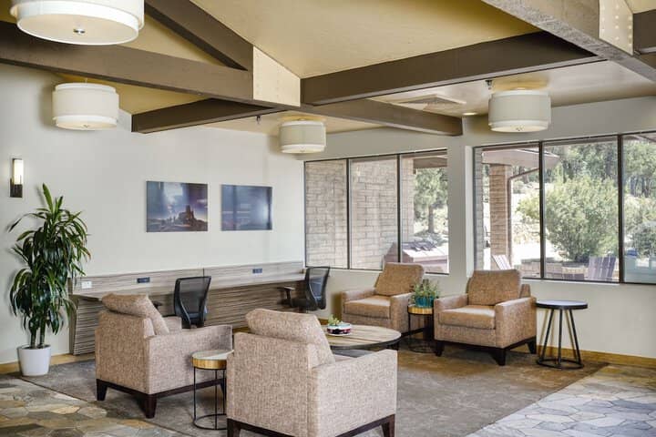 Lobby sitting area